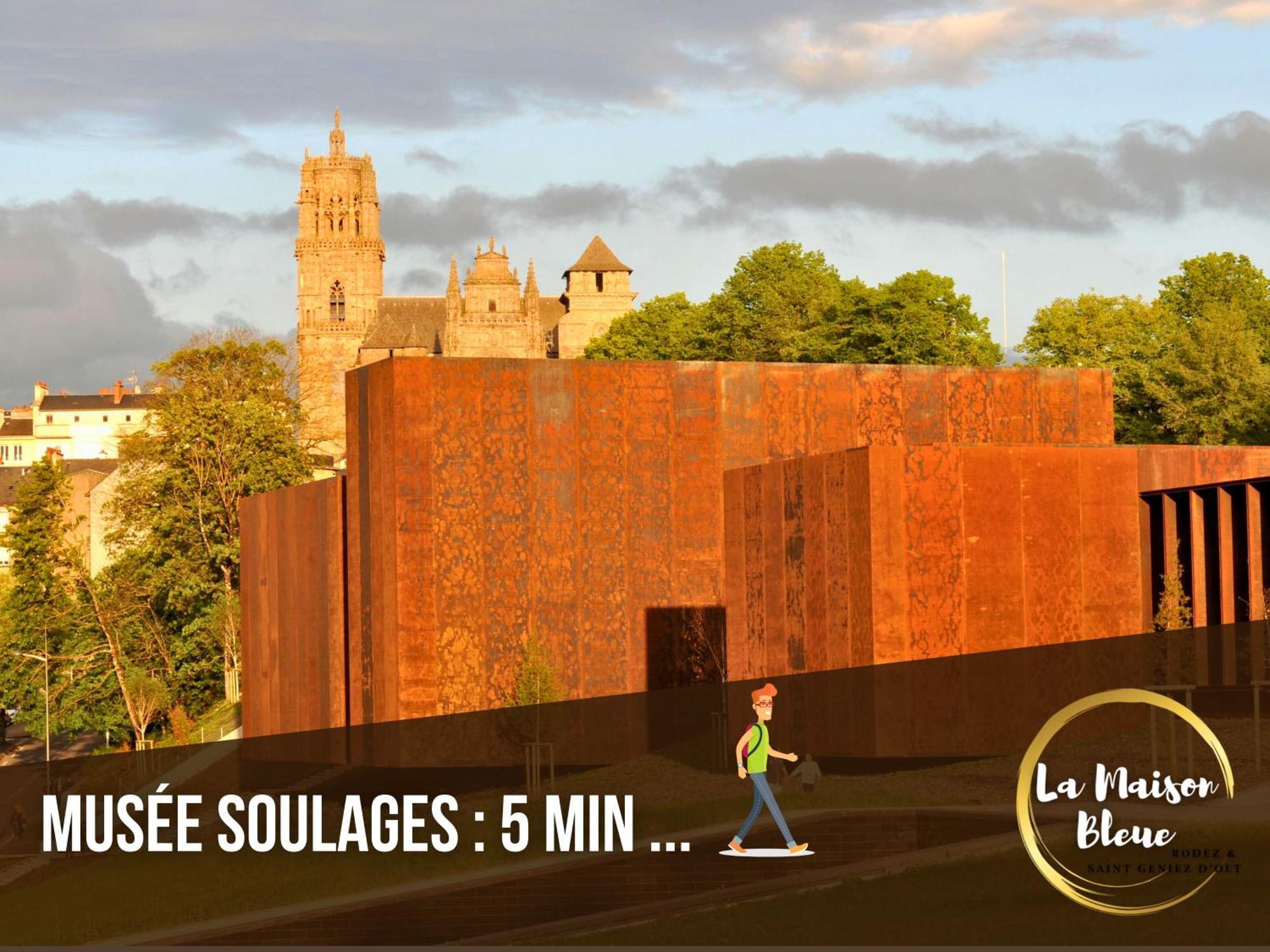 Cocon, Vue Rodez, Terrasse, Box, Musee Soulages Екстериор снимка